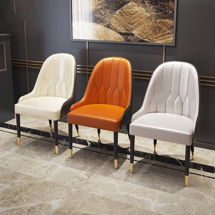 Channel-Back Dining Chair Colour Collection
